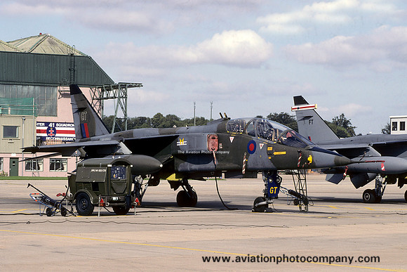 RAF 54 Squadron Sepecat Jaguar T.2 XX146/GT at RAF Coltishall (1998)