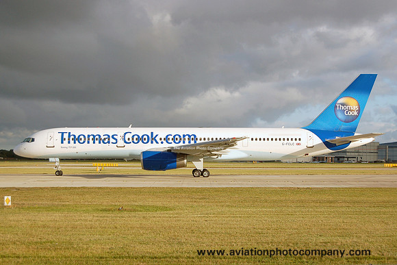 Thomas Cook Airlines UK Boeing 757-28A G-FCLC at Manchester (2006)