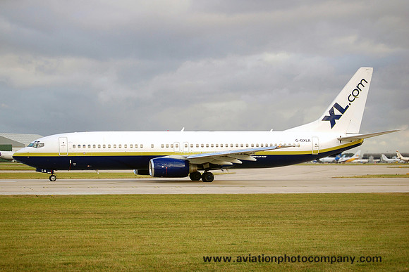 Excel Airways Boeing 737-81Q G-OXLA at Manchester (2006)