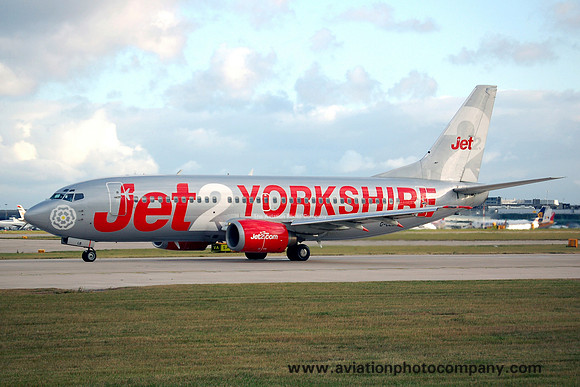 Jet2 Boeing 737-377 G-CELB at Manchester (2006)