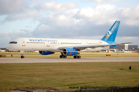 Excel Airways Boeing 757-225 G-VKND at Manchester (2006)