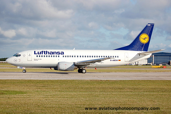 Lufthansa Boeing 737-330 D-ABEW at Manchester (2006)