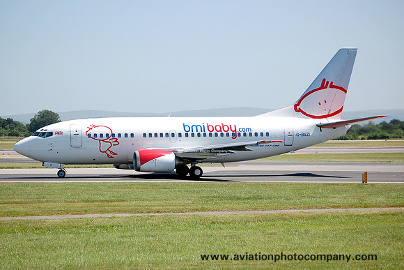 bmi Baby Boeing 737-5Q8 G-BVZI at Manchester (2006)