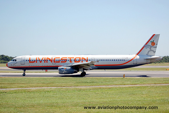 Livingston Energy Flight Airbus A321-231 I-LIVA at Manchester (2006)