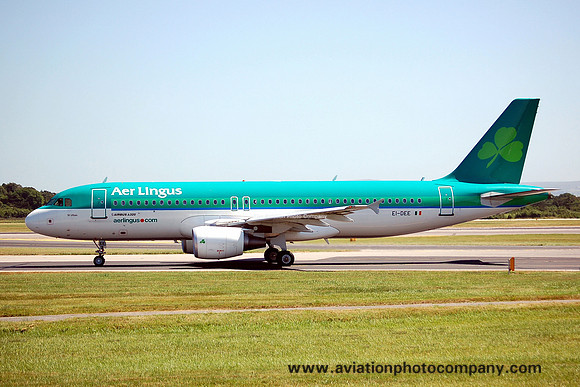 Aer Lingus Airbus A320-214 EI-DEE at Manchester (2006)