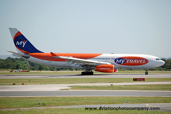 MyTravel Airways Airbus A330-243 G-MDBD at Manchester (2006)