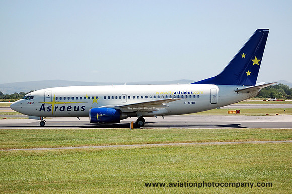 Astraeus Airlines Boeing 737-76N G-STRF at Manchester (2006)