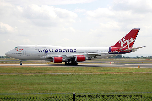 Virgin Atlantic Airways Boeing 747-443 G-VLIP at Manchester (2006)