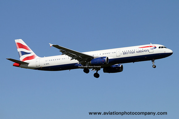 British Airways Airbus A321-231 G-MEDL at London Heathrow (2015)