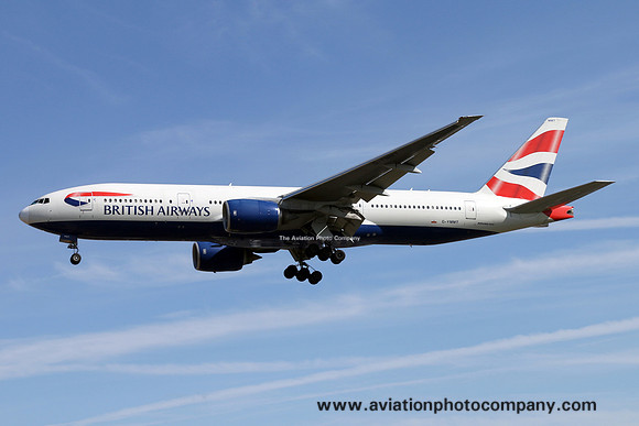 British Airways Boeing 777-236(ER) G-YMMT at London Heathrow (2015)