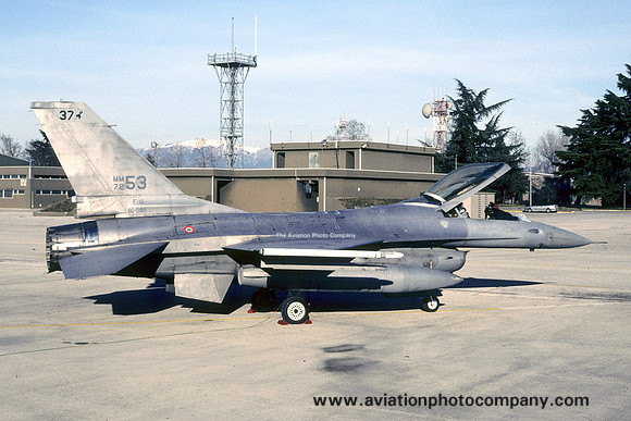 Italian Air Force 37 Stormo General Dynamics F-16A Fighting Falcon MM7253 (2008)