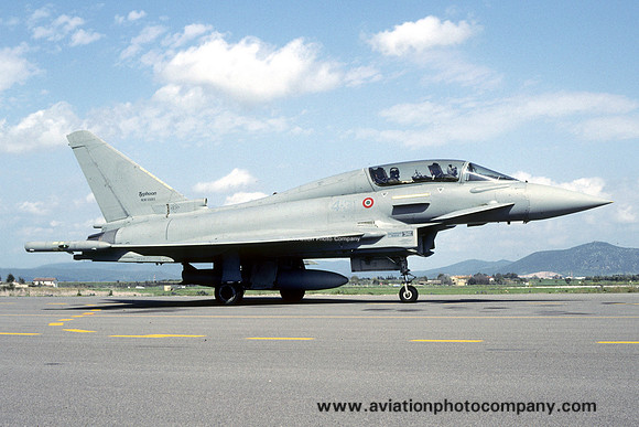 Italian Air Force 4 Stormo Eurofighter F-2000B MM55093/4-31 (2008)