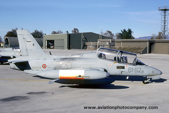 Italian Air Force 61 Stormo Aermacchi MB-339 MM54504/61-52 (2008)
