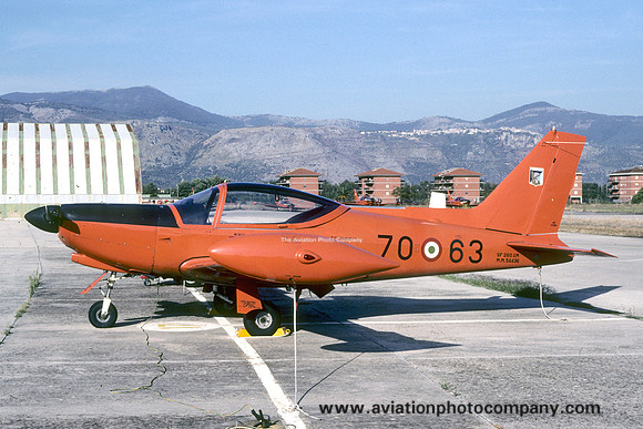 Italian Air Force 70 Stormo SIAI SF-260AM MM54436/70-63 (2008)