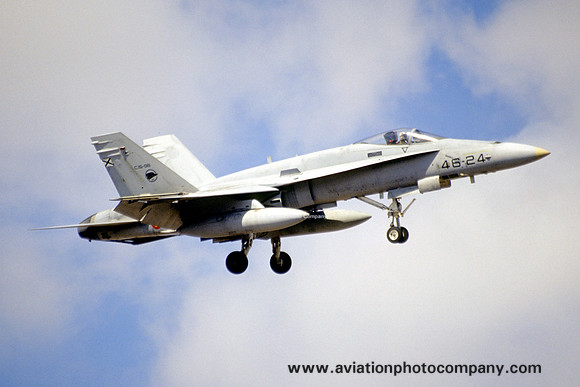 Spanish Air Force Ala 46 McDonnell Douglas F/A-18A Hornet C.15-96/46-24 (2008)