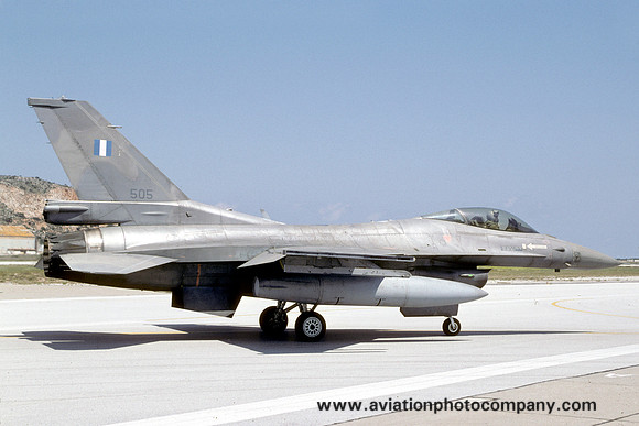 Greek Air Force General Dynamics F-16C Fighting Falcon 505 (2008)
