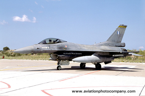 Greek Air Force 340 Mira General Dynamics F-16C Fighting Falcon 535 (2008)