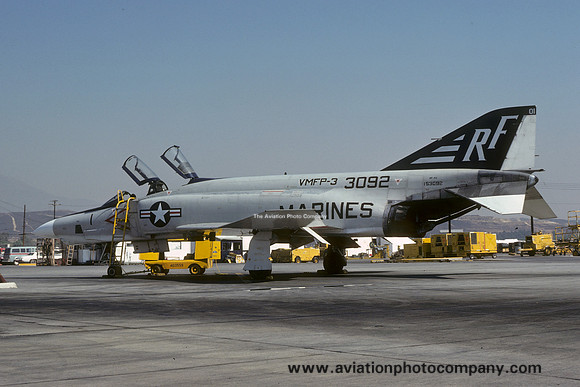 US Marines VMFP-3 McDonnell RF-4B Phantom 153092/RF-1 (1975)