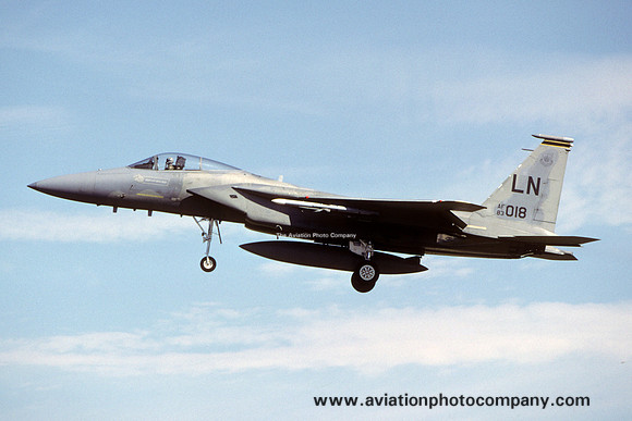 USAF 48 FW 493 FS McDonnell Douglas F-15C Eagle 83-0018/LN (2003)