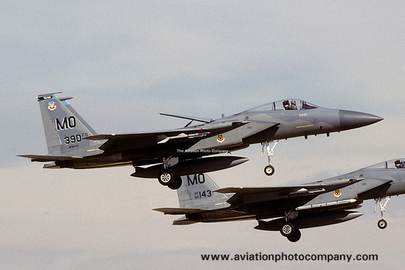 USAF 366 FW 390 FS McDonnell Douglas F-15C Eagle 86-0167/MO (1995)