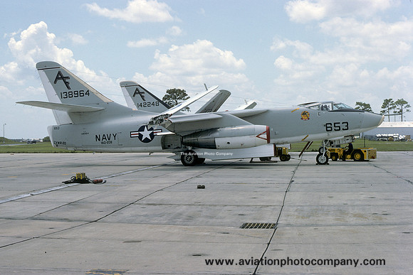 US Navy VAQ-208 Douglas KA-3B Skywarrior 138964/AF-653 (1974)