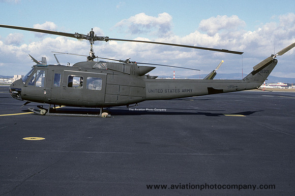 US Army 70th Transport Battalion Bell UH-1H Iroquois 69-15321 at Rhein Main (1990)