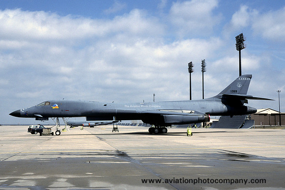 USAF Kansas ANG 117 BS Rockwell B-1B Lancer 85-0069 (1998)