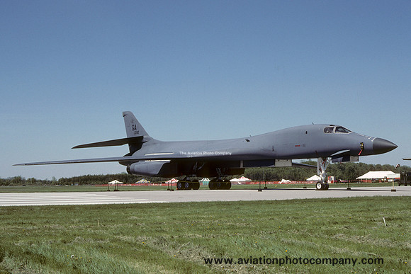 USAF Georgia ANG 128 BS Rockwell B-1B Lancer 85-0092/GA (1997)