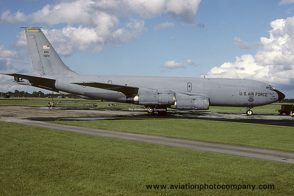 USAF Kansas ANG 117 ARS Boeing KC-135E Stratotanker 57-1463 (2000)