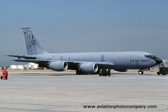 USAF 100 ARW 351 ARS Boeing KC-135R Stratotanker 61-0302 at Rhein Main (2002)