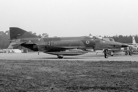 German Air Force AKG51 McDonnell RF-4E Phantom 35+28 (1977)