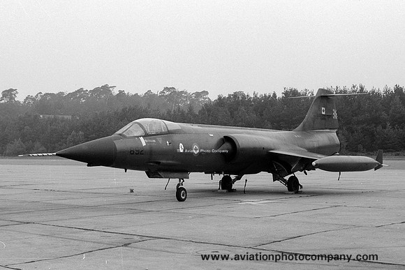 Canadian Air Force 441 Squadron Lockheed/Canadair CF-104/F-104G Starfighter 104892 (1977)