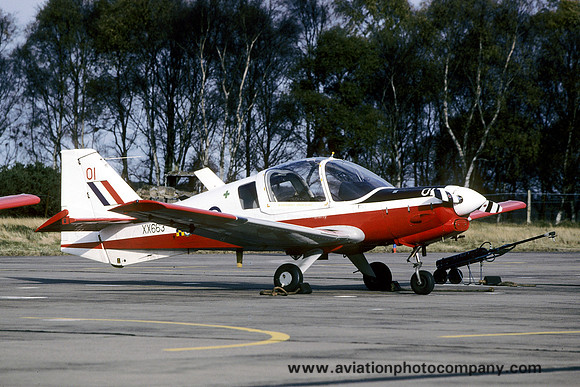 RAF Aberdeen UAS SAL Bulldog T.1 XX663/01 (1998)