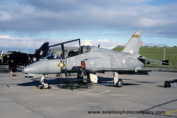 RAF 100 Squadron Hawker Siddeley Hawk T.1A XX248/CJ at RAF Lossiemouth (1998)