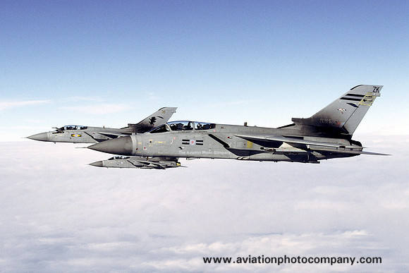 RAF 25 Squadron Panavia Tornado F.3 ZE165/ZK (1998)