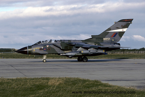 RAF 617 Squadron Panavia Tornado GR.1B ZA460/AJ-A at RAF Lossiemouth (1998)