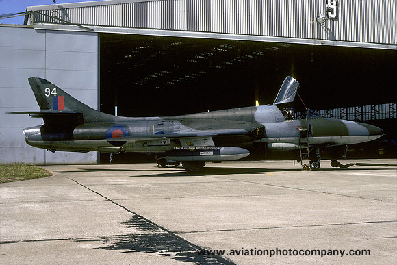 RAF 2 TWU Hawker Hunter T.7 XL619/94 (1978)