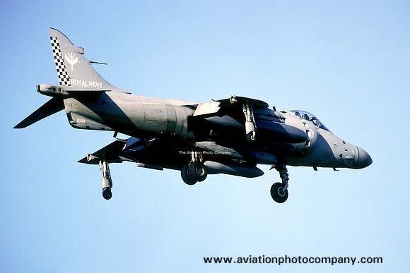 Royal Navy 801 Squadron BAE Sea Harrier F/A.2 ZE694 (1998)