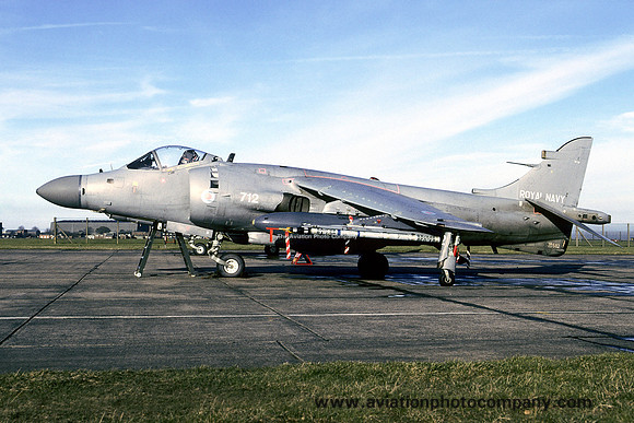 Royal Navy 899 Squadron BAE Sea Harrier F/A.2 ZD582/712 (1998)