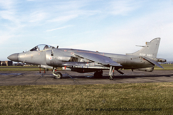 Royal Navy 899 Squadron BAE Sea Harrier F/A.2 ZH807/V719 (1998)