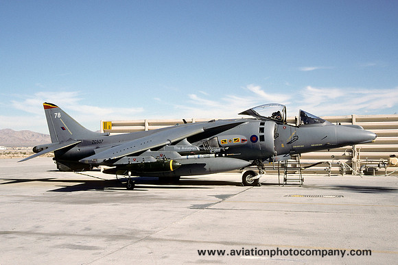 RAF 4 Squadron BAE Harrier GR.7 ZG507/78 (1999)