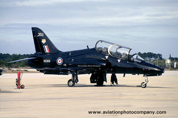 RAF 74 Squadron Hawker Siddeley Hawk T.1A XX203 (1999)