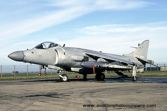 Royal Navy 899 Squadron BAE Sea Harrier F/A.2 ZD612/711 (1998)