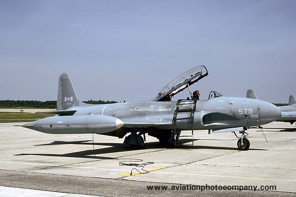 Canadian Air Force 414 Squadron Canadair CL-30 T-33AN 133579 (1991)
