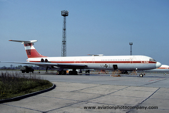 German Air Force LTG65 Ilyushin Il-62M 11+21 (1991)