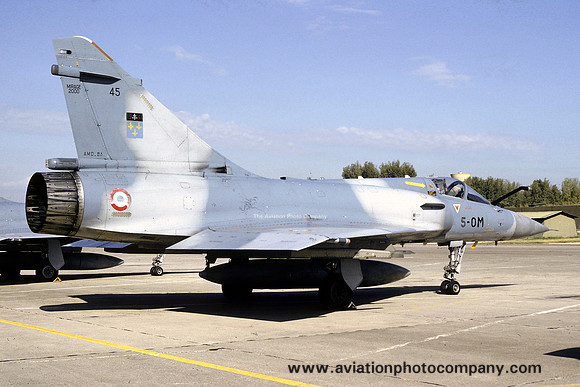 French Air Force EC2/5 Dassault Mirage 2000C 45/5-OM (1991)