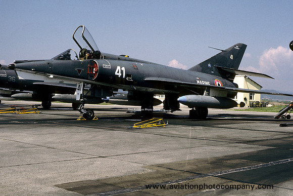 French Navy 59S Dassault Etendard 4M 41 (1988)