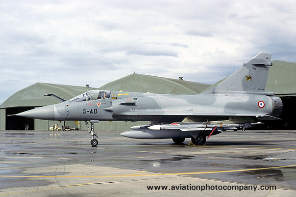 French Air Force EC3/5 Dassault Mirage 2000C 70/5-AO (1991)