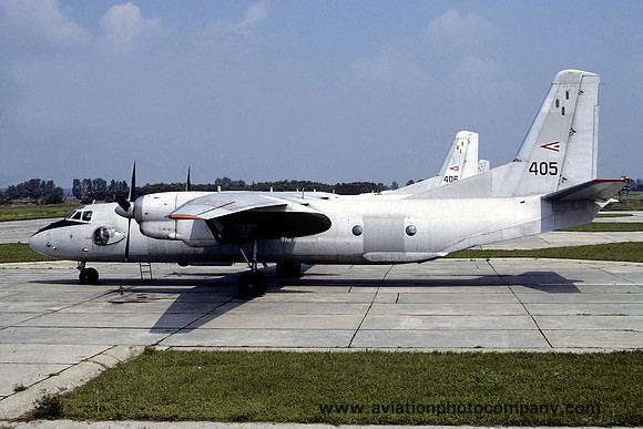 Hungarian Air Force Antonov An-26 405 (1991)