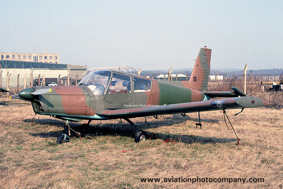 East German Air Force Zlin Z-43 20 (1991)